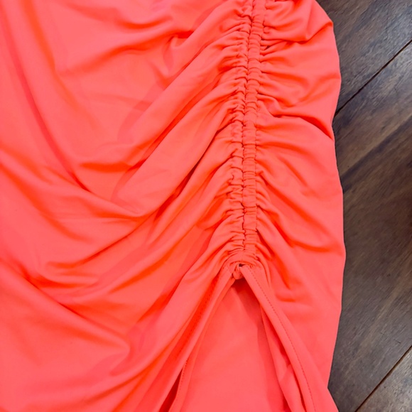 Alanie Maxi Dress in Neon Pink/Orange - size Small (NWT) - Picture 9 of 9